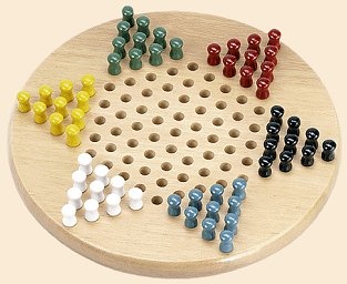 Wooden Chinese Checkers
