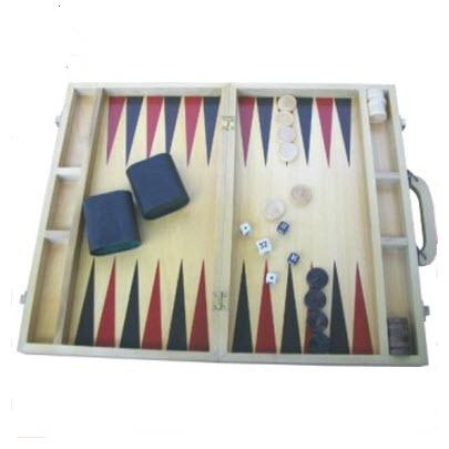 Wooden Backgammon Game Set